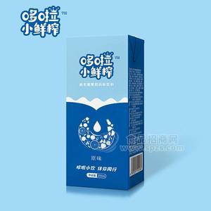 哆啦小鲜榨原味益生菌果奶风味饮料250ml