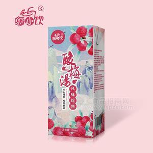 嗨小飲酸梅湯風(fēng)味飲料招商250ml