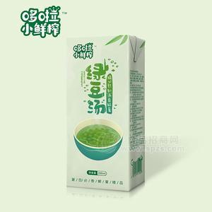 哆啦小鮮榨綠豆湯飲料招商250ml