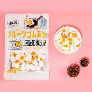 澳米伽煎蛋形橡皮糖休閑食品100g