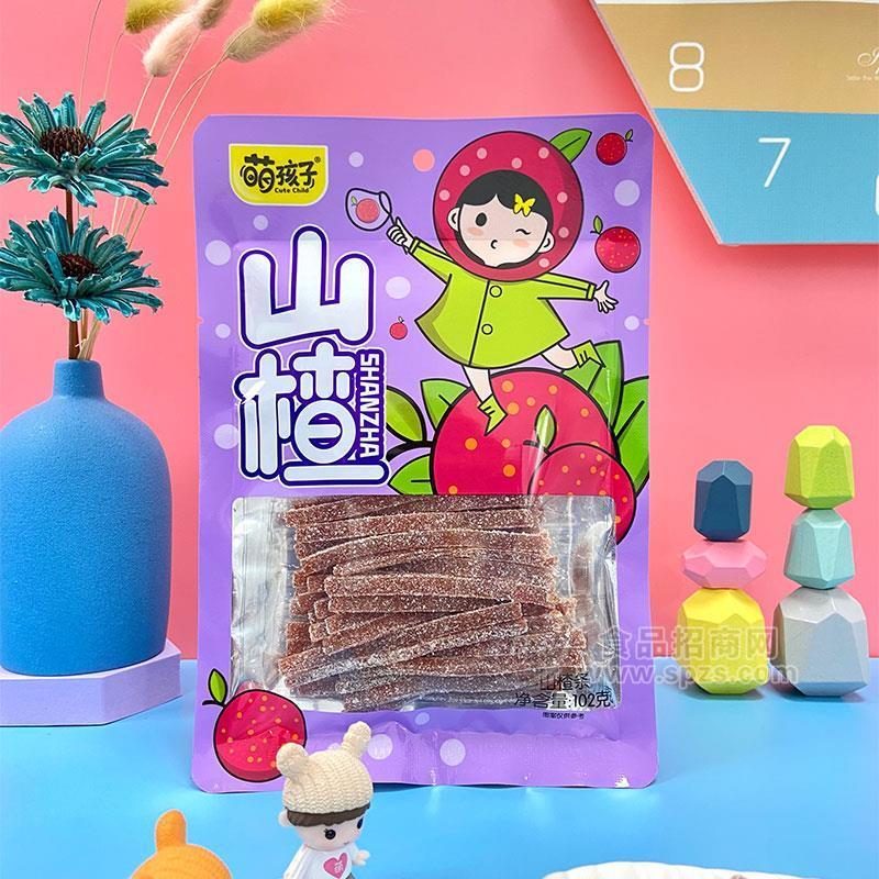 萌孩子山楂条蜜饯果脯招商102g