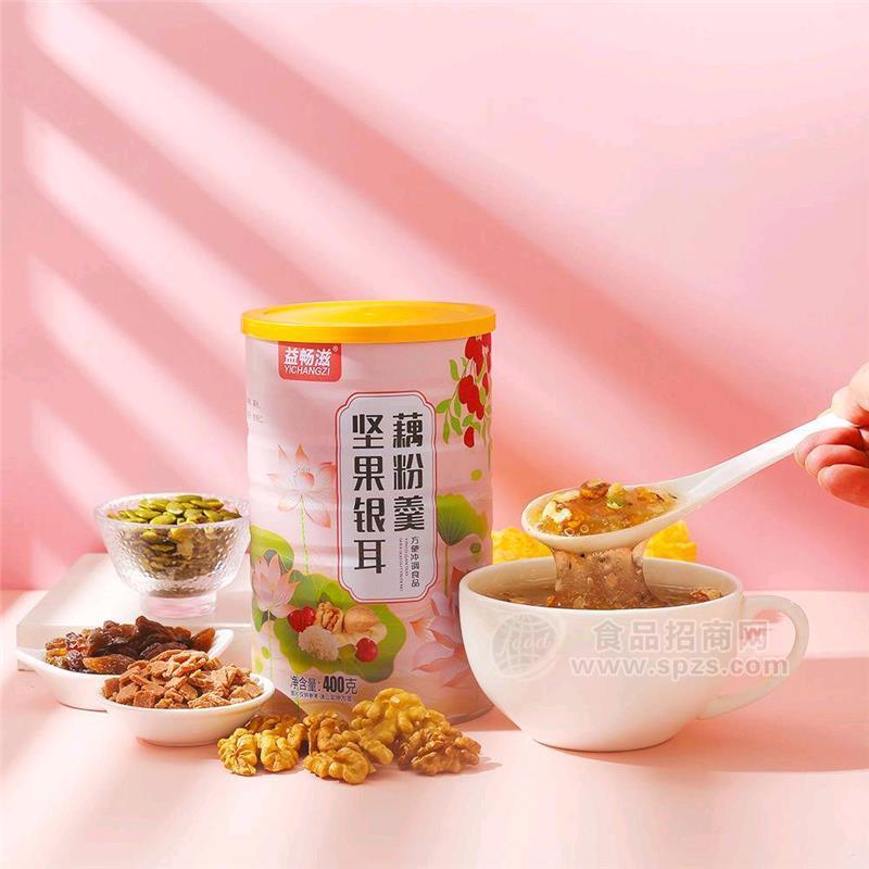堅果銀耳藕粉羹