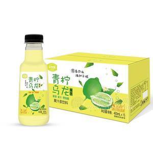 京智源家庭裝青檸烏龍果汁茶飲料450mlx15瓶