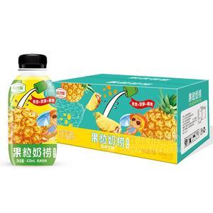 京智源菠萝味果粒奶捞乳味饮料餐饮渠道自助餐渠道420mlx15瓶