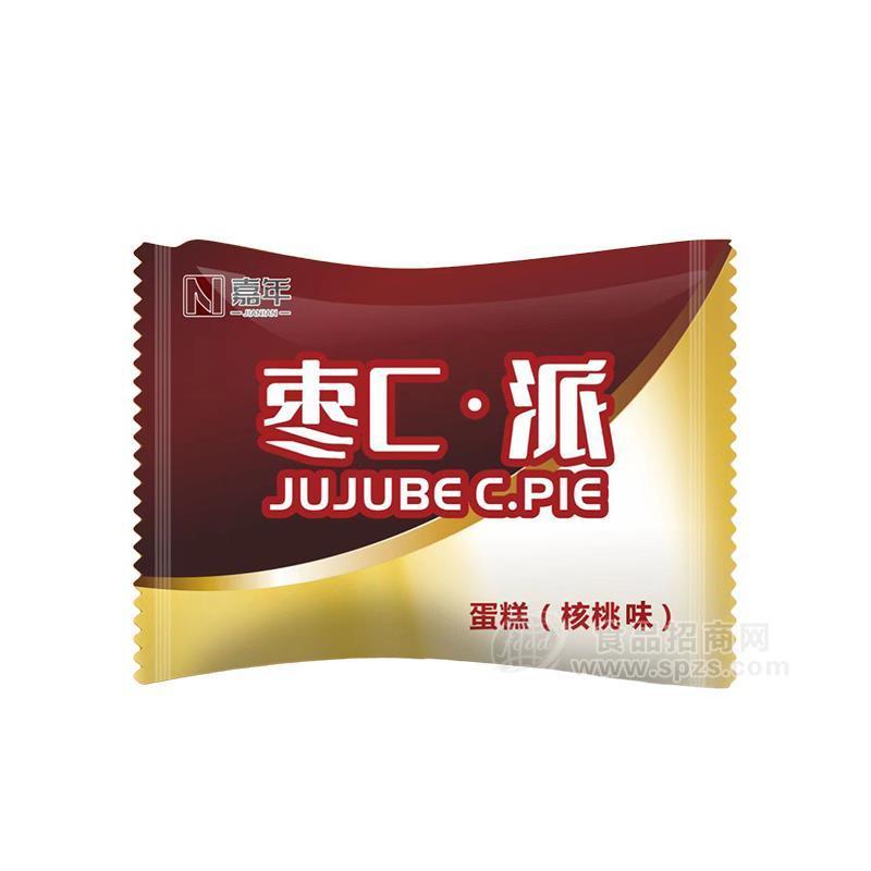 ·嘉年枣C·派蛋糕核桃味蛋糕烘焙食品休闲食品 