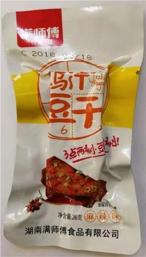 滿師傅 雞汁豆干 麻辣味 26g 1元麻辣小零食 休閑食品