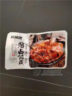 滿師傅 醬鹵豬皮22g 1元麻辣小零食 休閑食品