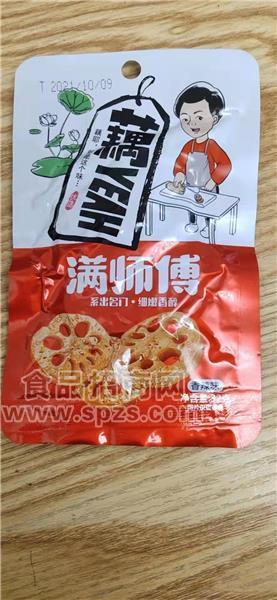 滿師傅 香辣味 藕片34g 1元麻辣小零食 休閑食品