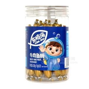 220克牛肉鱼肠儿童辅食