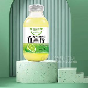簡(jiǎn)樂(lè)派小青檸復(fù)合果汁飲料瓶裝招商318ml
