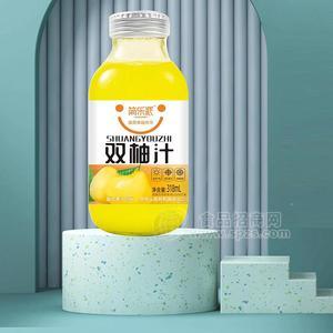 简乐派双柚汁复合果汁饮料瓶装招商318ml