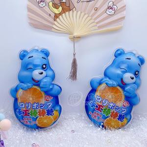 香橙味手工棒棒糖糖果招商92g廣東心味食品