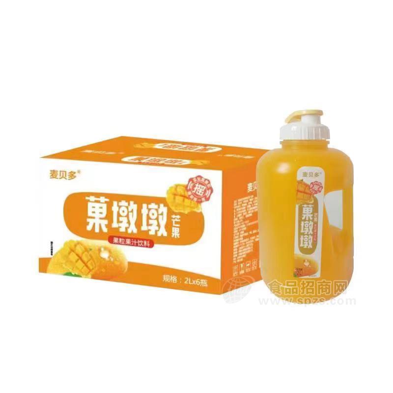 麥貝多果墩墩芒果味2lx6瓶