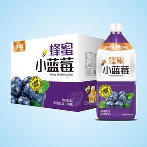 非赢蜂蜜小蓝莓果味饮料1lx10瓶