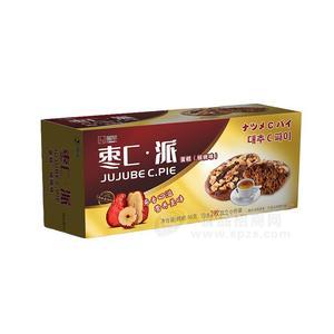 嘉年棗C·派蛋糕核桃味糕點(diǎn)烘焙食品96g