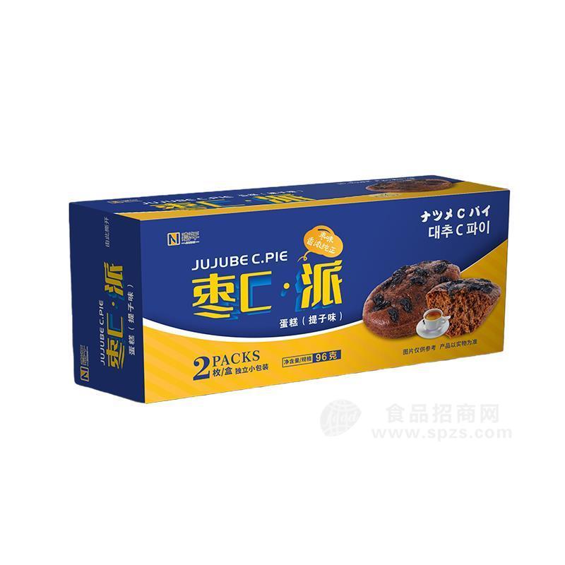 嘉年枣C·派蛋糕提子味烘焙食品96g