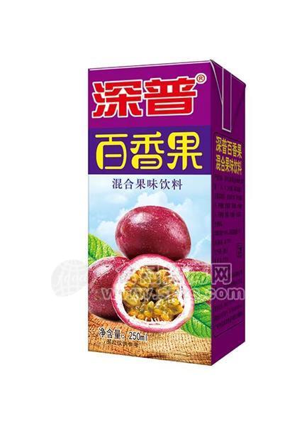 深普百香果混合果味飲料250ml