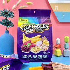 萌孩子综合果蔬脆休闲食品小零食162g