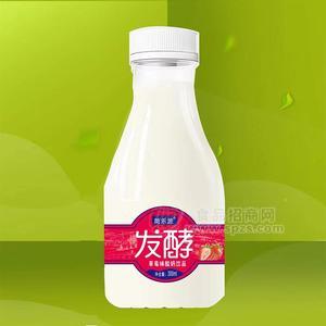 簡(jiǎn)樂派草莓味發(fā)酵酸奶飲品乳飲料招商300ml