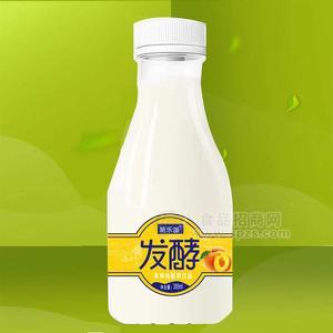 簡樂派黃桃味發(fā)酵酸奶飲品乳飲料招商300ml