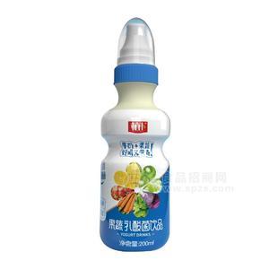 植卜果蔬乳酸菌飲品乳飲料200ml