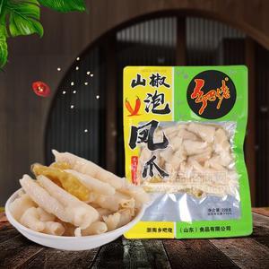 鄉(xiāng)吧佬山椒鳳爪泡椒鳳爪麻辣味雞爪休閑食品零食228g