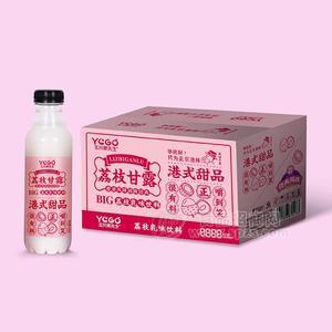 玉川果先生荔枝甘露荔枝味乳味飲料