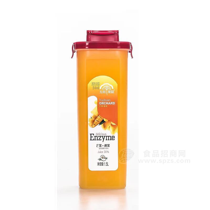 玉川果园芒果+椰果1.5l