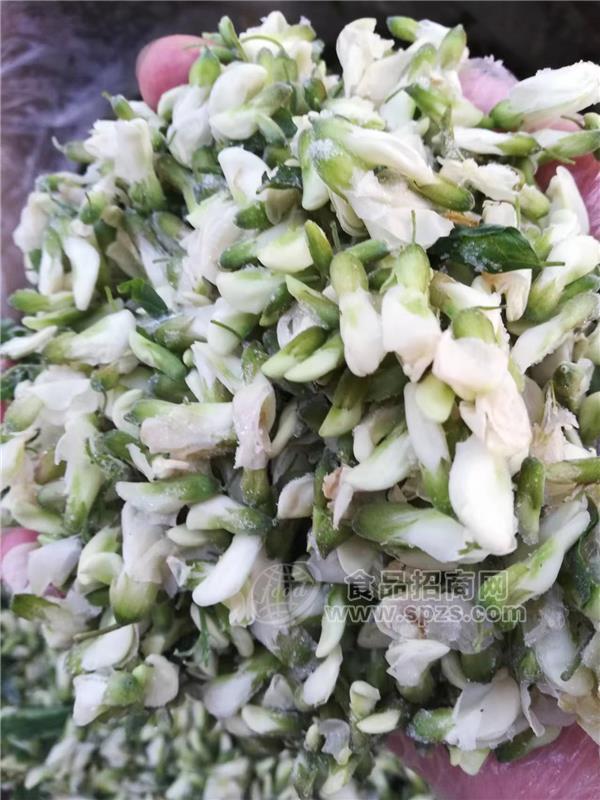 速冻洋槐花，槐花馅，速冻蔬菜，手工水饺，馅饼，预制菜