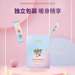 阿胶姜枣血橙蜜勺饮 山东皇菴堂源头厂家招商定制代工