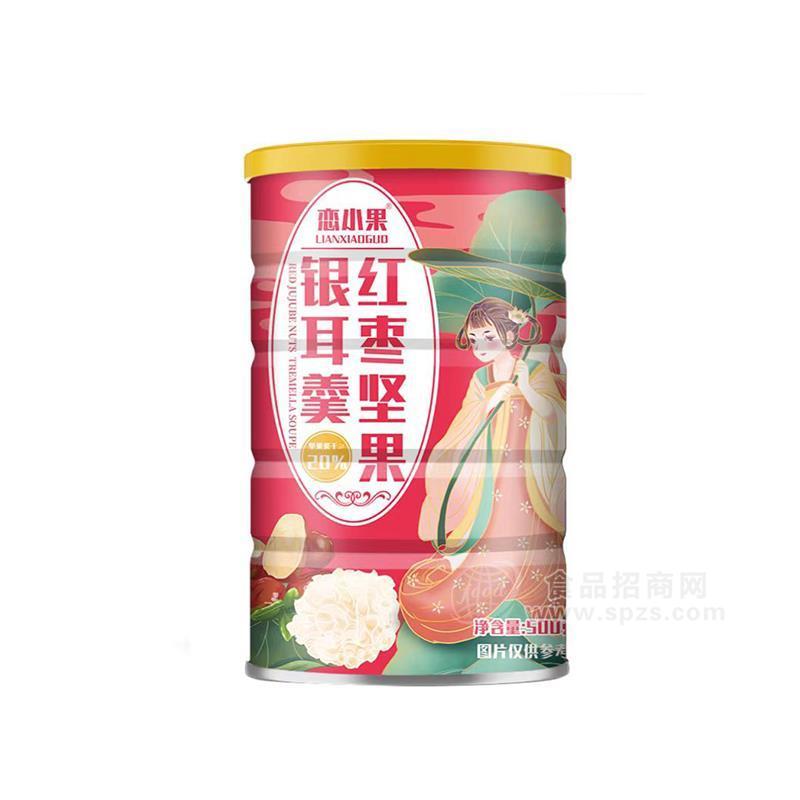 恋小果银耳羹红枣坚果罐装方便食品500g