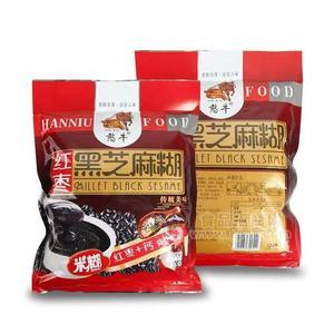 憨牛紅棗黑芝麻糊袋裝方便食品500g