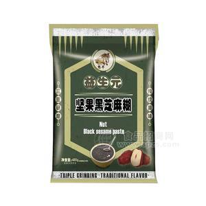 憨牛南益生元堅(jiān)果黑芝麻糊方便食品420g