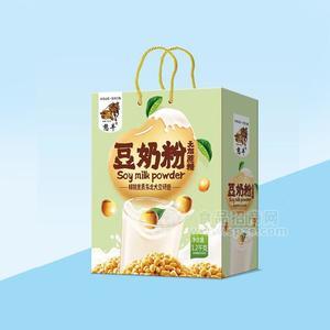 憨牛無加蔗糖豆奶粉方便食品禮盒裝1.2kg