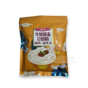 憨牛牛奶燕麥豆奶粉高鈣·益生元袋裝方便食品500g