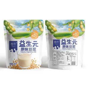 憨牛益生元原味豆?jié){袋裝方便食品300g