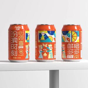 汾滨鲜橙多多橙苹果复合果汁饮料招商310ml
