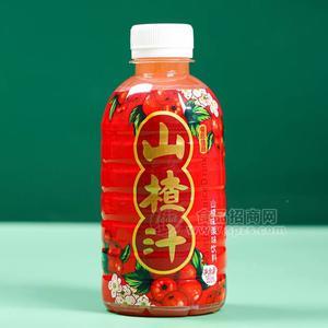 山楂汁山楂味果味飲料招商350ml