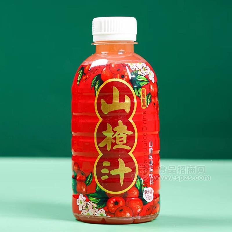 ·山楂汁山楂味果味饮料招商350ml 