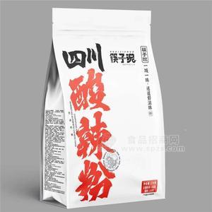 筷子說四川酸辣粉袋裝地方特產(chǎn)