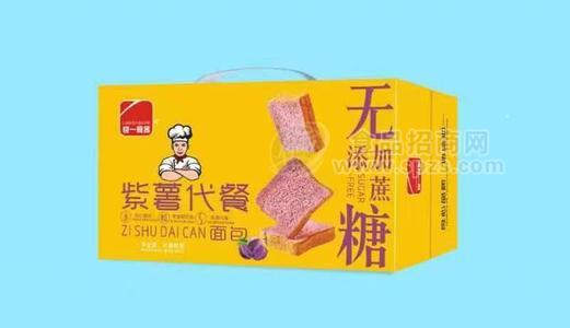 漯河面包厂无糖紫薯代餐面包箱装称重
