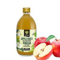 西班牙原瓶进口冷压榨有机浓缩原浆苹果醋未过滤无麸质酵母益生菌