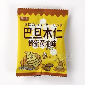 零卡鹿蜂蜜黄油味巴旦木仁休闲食品