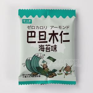 零卡鹿海苔味巴旦木仁休閑食品