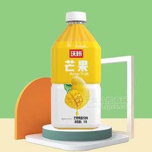 沃咔芒果果味飲料果汁風(fēng)味飲料1L