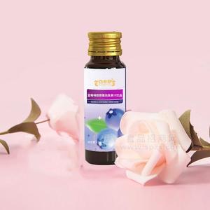 蓝莓味胶原蛋白肽果汁饮品 山东皇菴堂源头厂家招商合作