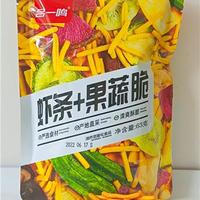 63克果蔬脆 2元休闲零食