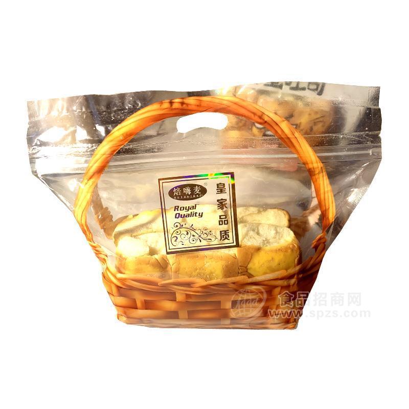 焙嗨麦竹篮面包休闲食品480g