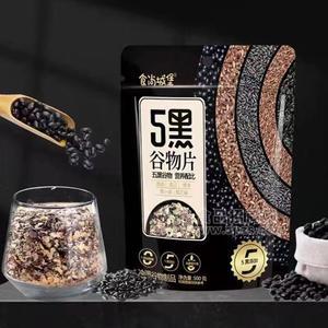 食尚城堡5黑谷物片沖調(diào)谷物制品沖調(diào)食品500g