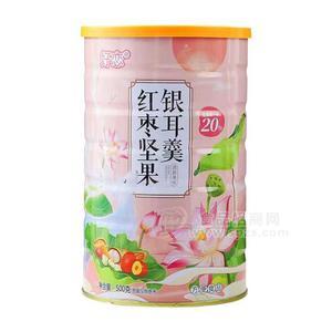 好戀紅棗堅果銀耳羹方便食品沖調(diào)食品500g